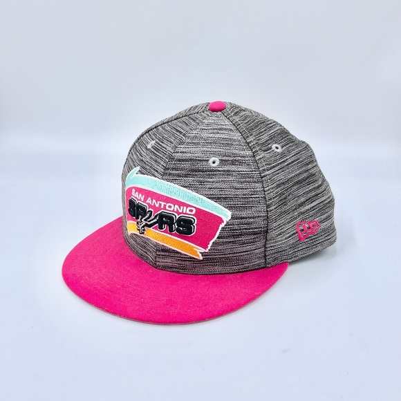 New Era NBA San Antonio Spurs Blurred Trick 9FIFTY SnapBack Hat Adult OSFM - Picture 5 of 13